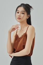 Daniella Lace Trim Camisole